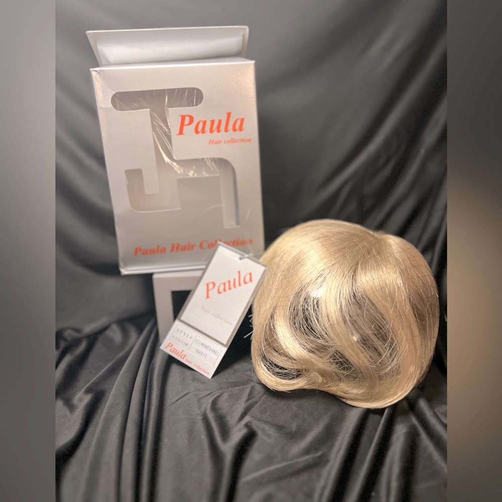 Paula Hair Piece Topper Blonde